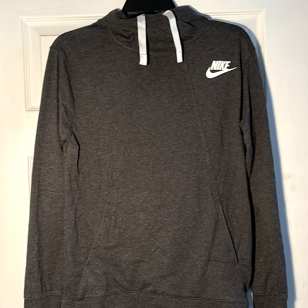 Nike hoodie, size xs, drak gray